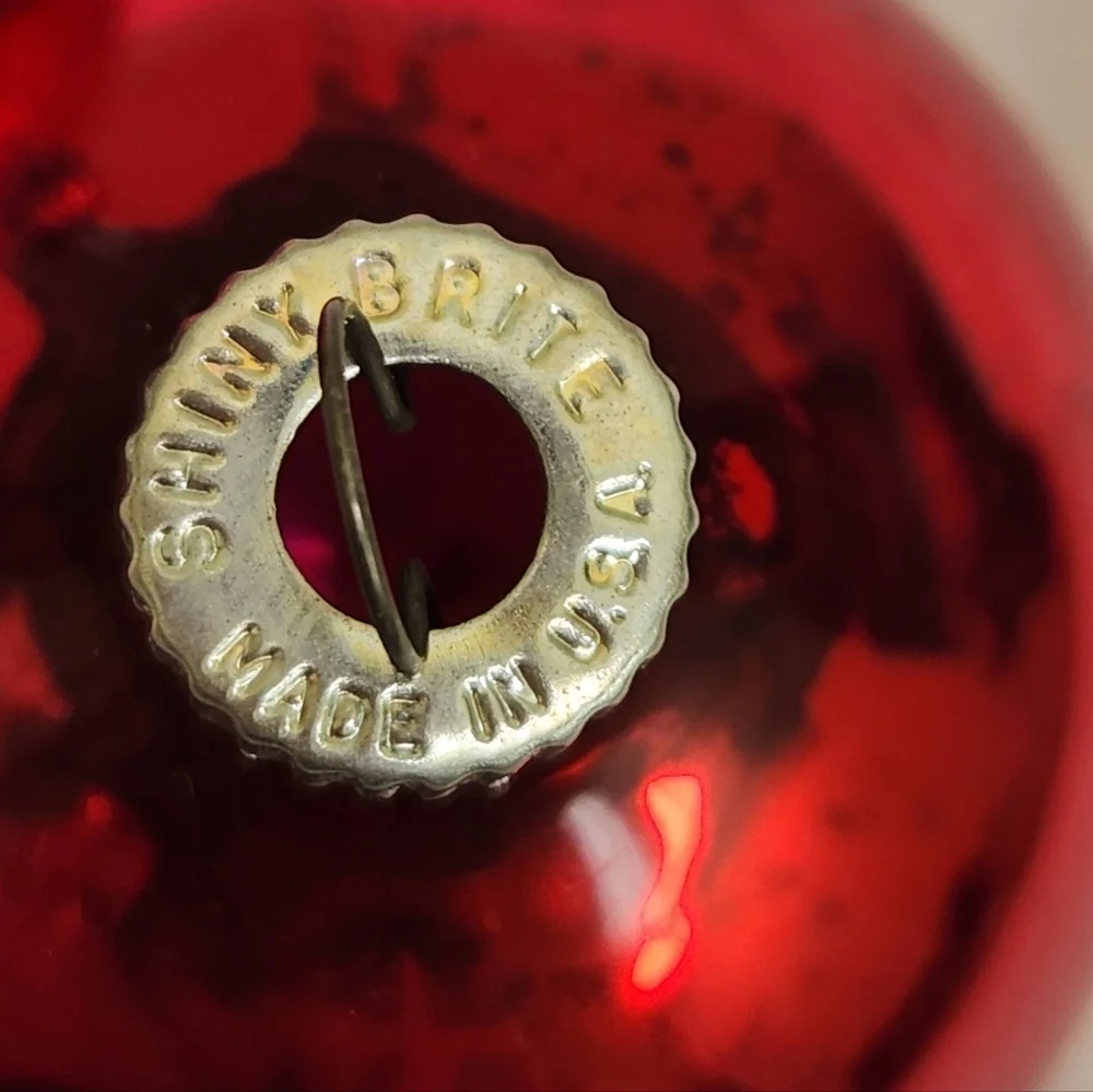 Vintage Mercury Glass Ornament Set - Picture 7 of 8